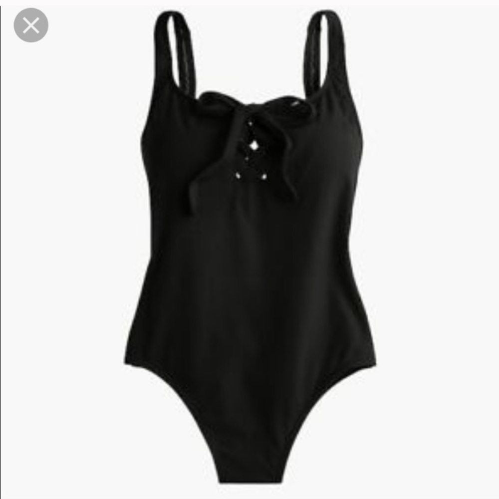 NWT Jcrew lace up swimsuit